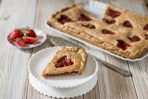 Preparazione Torta alle fragole e aceto balsamico - Fase 5