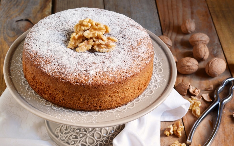 Torta alle noci ricetta