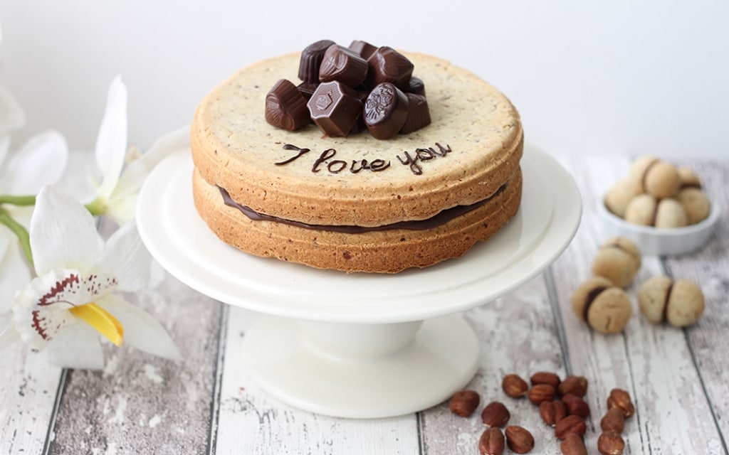 Torta al cioccolato di san Valentino