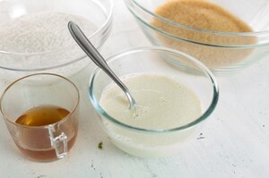 Preparazione Vegan cake - Fase 1