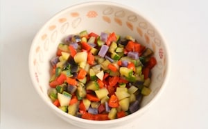 Preparazione Zucchine tonde ripiene - Fase 2