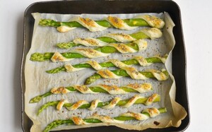 Preparazione Asparagi in sfoglia - Fase 2