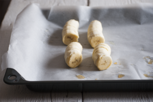 Preparazione Banane in sfoglia - Fase 1
