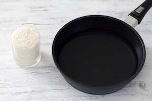 Preparazione Burger di riso e pollo in salsa di soia - Fase 1