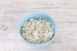 Preparazione Burger di riso e pollo in salsa di soia - Fase 2
