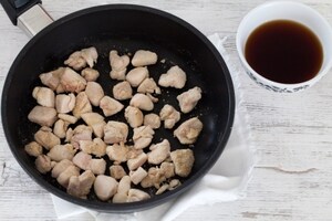 Preparazione Burger di riso e pollo in salsa di soia - Fase 5