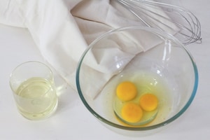 Preparazione Cake alle olive - Fase 1