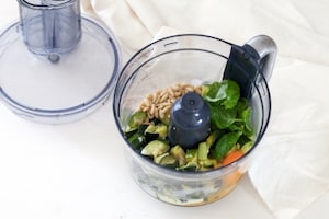 Preparazione Flan di zucchine - Fase 2