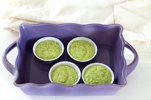 Preparazione Flan di zucchine - Fase 4