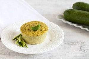 Preparazione Flan di zucchine - Fase 4