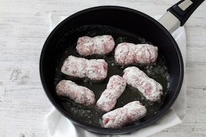 Preparazione Involtini di vitello con mozzarella e pomodorini confit - Fase 3