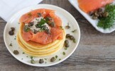 Pancake salati al salmone