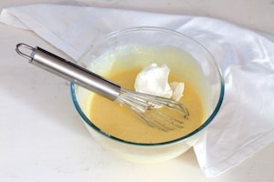 Preparazione Pancake salati al salmone - Fase 2