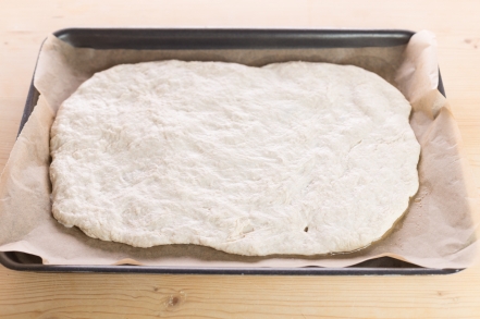 Preparazione Pizza vegana - Fase 3 Preparazione Pizza vegana - Fase 3
