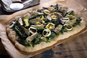 Preparazione Pizza vegana - Fase 3