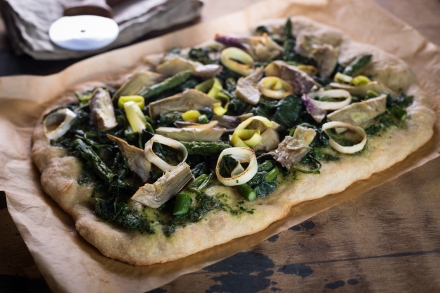 Preparazione Pizza vegana - Fase 3 Preparazione Pizza vegana - Fase 3