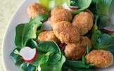 Polpette di fiocchi d'avena e formaggio 