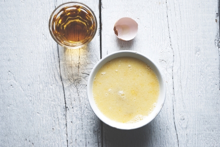 Preparazione Torta ai cereali con mirtilli, banane e cioccolato - Fase 2 Preparazione Torta ai cereali con mirtilli, banane e cioccolato - Fase 2