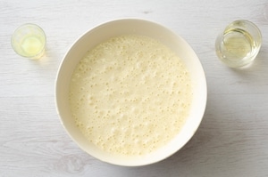 Preparazione Torta caprese al cioccolato bianco e limone - Fase 3