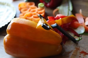Preparazione Torta di rose salata con verdure - Fase 3