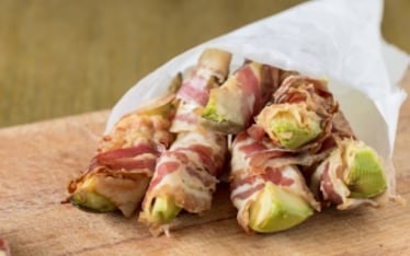 Avocado e pancetta