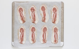 Preparazione Avocado e pancetta - Fase 1