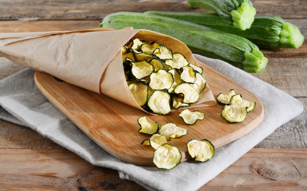 Chips di zucchine ricetta