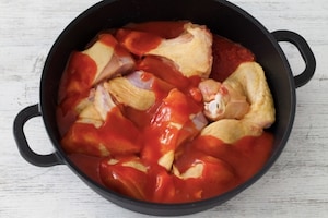 Preparazione Pollo alla campagnola - Fase 2