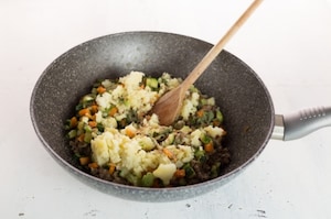 Preparazione Polpettone di verdure - Fase 3