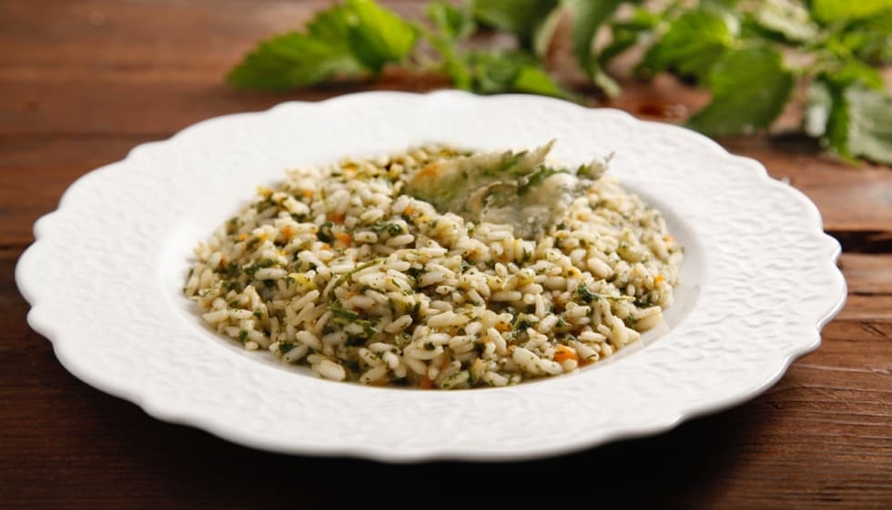 Risotto alle ortiche ricetta