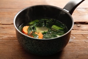 Preparazione Risotto alle ortiche - Fase 1