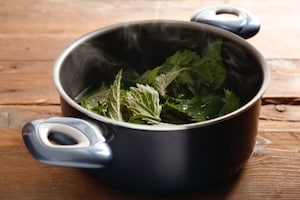 Preparazione Risotto alle ortiche - Fase 2