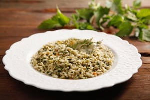 Preparazione Risotto alle ortiche - Fase 6