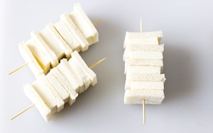 Preparazione Spiedini di mozzarella in carrozza - Fase 2