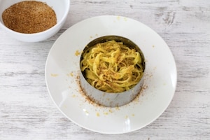 Preparazione Tagliatelle al limone, menta e peperoncino - Fase 4
