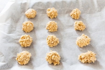 Preparazione Biscotti all'avena ripieni - Fase 3