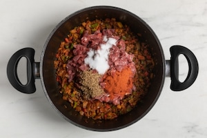 Preparazione Chili con carne - Fase 2