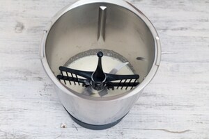 Preparazione Crema chantilly con il Bimby - Fase 1