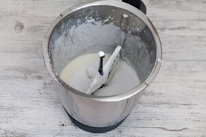 Preparazione Crema chantilly con il Bimby - Fase 1