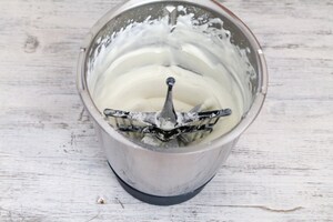 Preparazione Crema chantilly con il Bimby - Fase 2