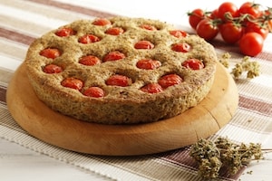 Preparazione Focaccia al mais Corvino - Fase 6