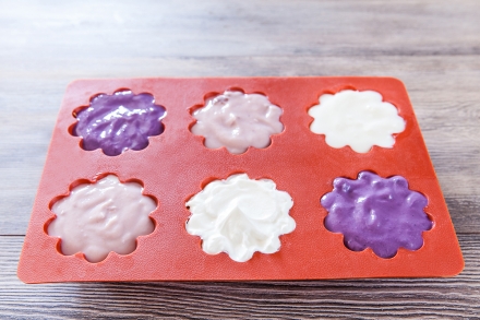 Preparazione Muffin frozen yogurt - Fase 2 Preparazione Muffin frozen yogurt - Fase 2