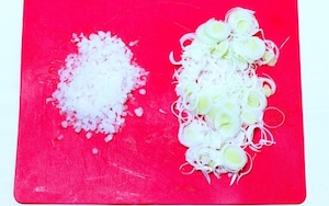 Preparazione Muffin salati piselli e salsiccia - Fase 1