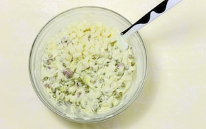 Preparazione Muffin salati piselli e salsiccia - Fase 4