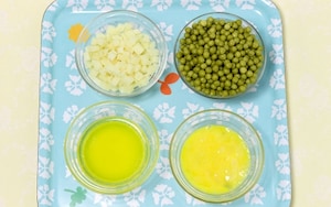 Preparazione Muffin salati piselli e salsiccia - Fase 2