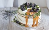 Naked cake al caramello