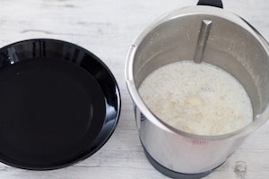 Preparazione Panna cotta con il Bimby - Fase 2