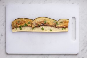 Preparazione Rose di melanzane  - Fase 2