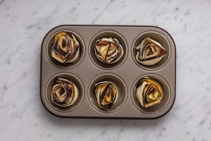 Preparazione Rose di melanzane  - Fase 4