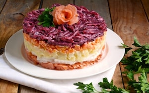 Preparazione Salad cake al salmone - Fase 5